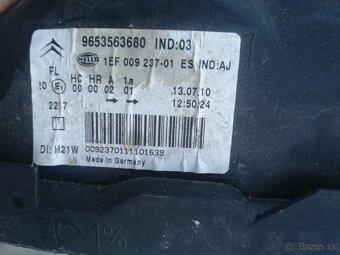 predné svetla L+P CITROEN C4 PICASSO 10/2006-06/2013 - 5