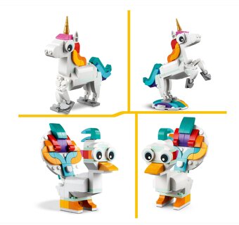 LEGO Creator 31140 Kúzelný jednorožec 3v1 - 5