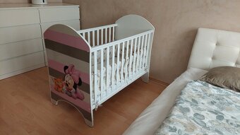Disney postieľka +matrac, chranic, mantinel, plachty, hračka - 5