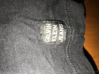 CALVIN KLEIN originál black damske tricko S/M - 5