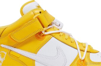 NIKE X OFF WHITE AIR FORCE 1 MID SP Leather - 5