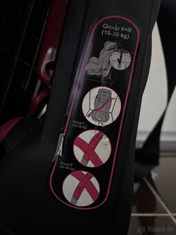 @@@ Predám detskú autosedačku 9-36kg ISOFIX @@@ - 5