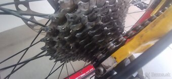 Predám zachovalý horsky bicykel Author sovereing 26" kolesa - 5