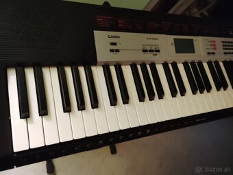 Predám klavír CASIO CTK-1500 - 5