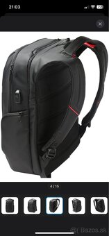 Batoh - Kingsons Business Travel Laptop Backpack 17” - 5