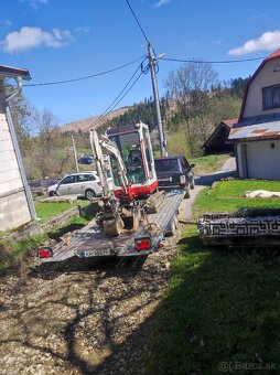 Ponúkam na prenájom bager tb016, dumper, vozík - 5