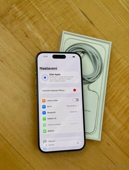 iPhone 15 Pro Max Natural Titanium BATERIE 100% TOP - 5