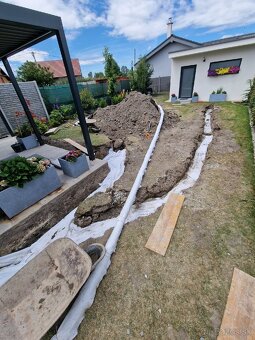 DRENÁŽ DOMU, POZEMKU A HYDROIZOLÁCIA SPODNÝCH ČASTÍ DOMU - 5