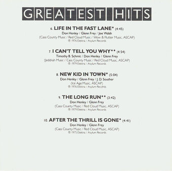 cd Eagles - Greatest Hits Volume 2 1982 - 5