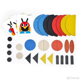 Drevená mozaika pre deti, nová, nerozbalená - 5