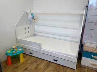 Domčeková posteľ s matracom - 5