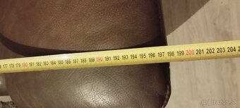 Kožený gauč 2ks. - 5