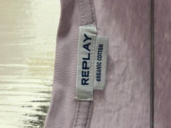 REPLAY originál nová kolekcia damske tricko S/M - 5