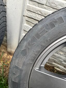 Predám originálne ALU disky DEZENT + zimné pneu s TPMS (KIA) - 5