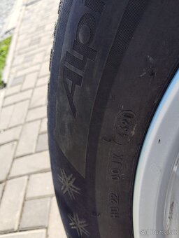 Zimná sada hliníkové disky 5x112 + pneumatiky 215/65R17 - 5