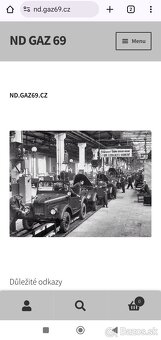 Gaz 69, Uaz - motorek stěračů - NOVÝ - 5