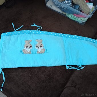 Mantinel 180cm, zavinovacka, vreckar na postielku - 5