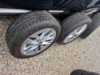 5x112 R17 orig. Škoda Octavia III-IV + 205/55 R17 Conti. - 5