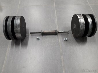 Jednorucky cinky 2x30 kg - 5