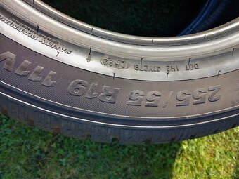 255/55 r19 zimne pneumatiky 2kusy - 5