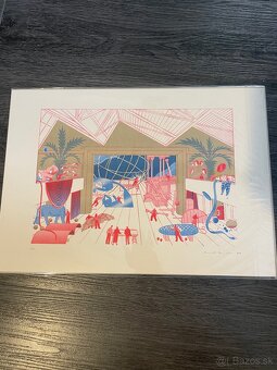 Hľadám grafiku Čierne diery od Saki Starú Tržnicu - 5