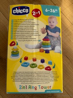Chicco 2v1 Ring Tower – Vzdelávacia veža - 5