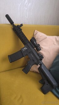 Airsoft zbraň AR15 SilentOps CQB BRAVO - 5