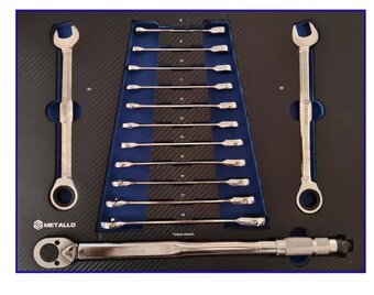 Dielenský vozík Mettalo blue 8/6 - 5