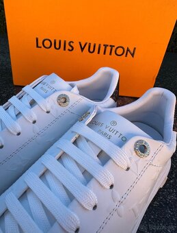 Louis Vuitton tenisky zenske biele komplet balenie - 5