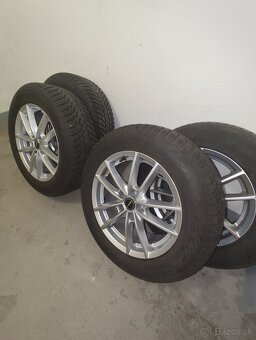 SADA kolies - Borbet R17 5x112 ET40 + Nokian Snowproof 2 SUV - 5
