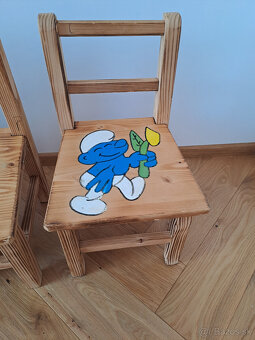 Detsky stol so 4 stolickami Detsky stol so 4 stolickami - 5