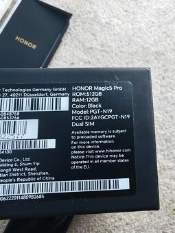 Honor Magic 5 Pro 512gb/12gb - 5