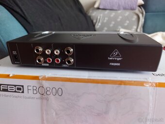 Behringer FBQ800 MiniFBQ ekvalizér – ako nový - 5