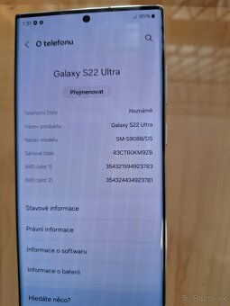 Samsung Galaxy S22 Ultra 5G (SM-S908B), 12GB/256GB - 5