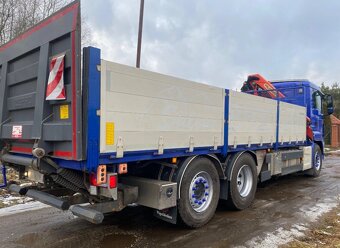 9283 - MAN TGS 26.320 - 6x2 - Valník + HR-PALFINGER PK 12.50 - 5