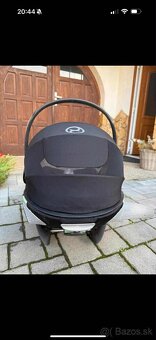 Cybex e-priam čierny kočík set - 5