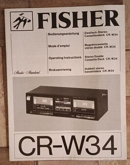 FISHER Hi-fi zostava 🎧+ manuali.❤️ - 5