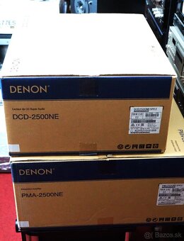 DENON PMA 2500 NE plus DCD 2500 NE - jako nové, origo boxy - 5