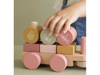 Predam Little Dutch Vláčik Pink Flowers NOVY - 5