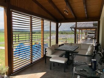 Pergoly Terasy Altánky Prístrešky Žaluzie - 5