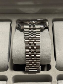 Seiko Custom Mod Watch Hodinky Datejust Black - 5
