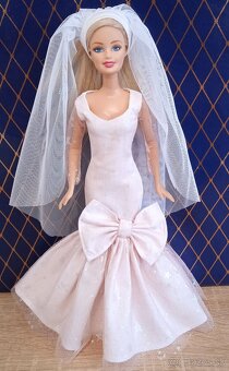 Barbie -svadobne šaty pre Barbie - 5