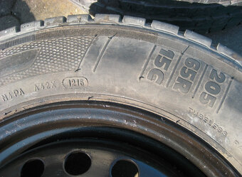 4x komplet kolesa na VW Transporter T4 - 5