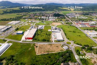 RADO | Predaj pozemku 4500 m2 - Priemyselný park Trenčín - 5