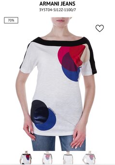 Armani tričko M originál - 5