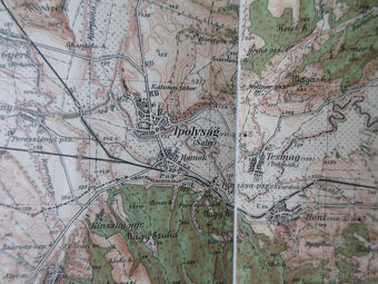 Mapa Šahy, Dudince, Hont. Tesáre, Semerovce, 1920-30 - 5