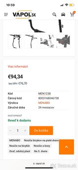 Nosic bicyklov bez tazneho zariadenia - 5