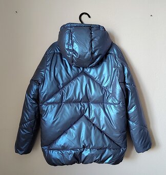 Dievčenská zimná bunda - veľkosť 140 - 5