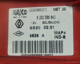 Zadne svetlo CLIO III - 5