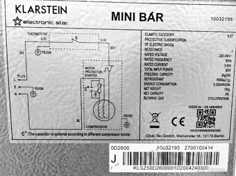 Predám mini mrazničku Karlstein - 5